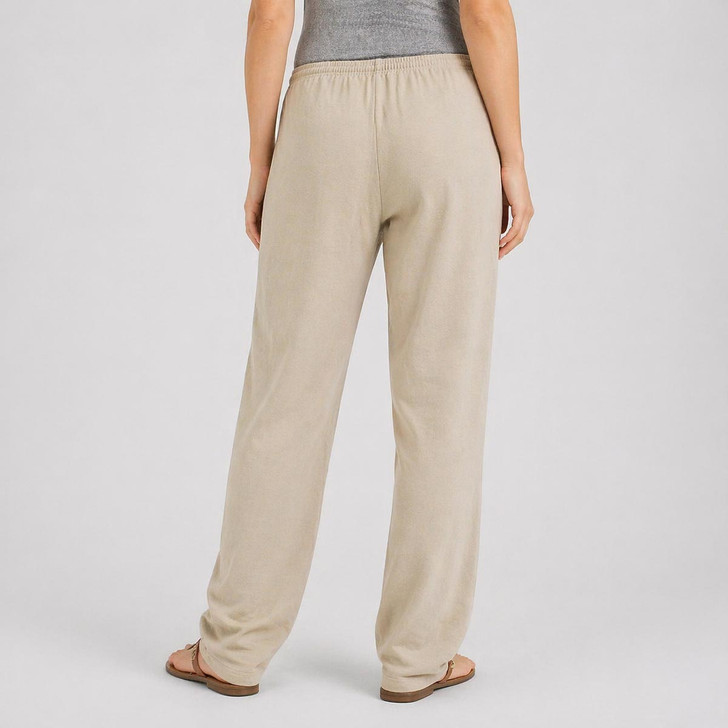 Women's Cotton 6 oz Campcloth All-Season Comfy Pants - KHAKI