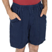 All-Cotton Beefy Sport Shorts - River