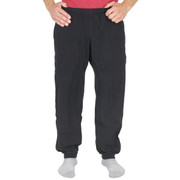 Mens All-Cotton Beefy 8 oz CUFFED SWEAT PANTS Black