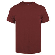 Mens 100% Cotton Crew Neck Tee - Made in USA