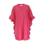 100% Cotton Ruffle Tunic