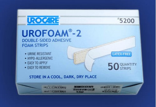 Urocare Urofoam Double Sided Adhesive Foam, Box/50 Health Equipment and Consumable Supplies