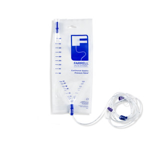 ENFit Farrell Valve Enteral Gastric Pressure Relief System, Each