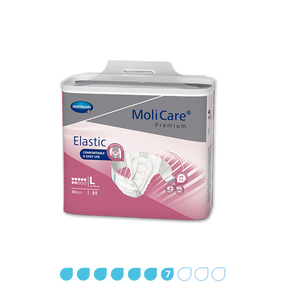 "MoliCare Premium Elastic Large 7 Drops, Pack/30"