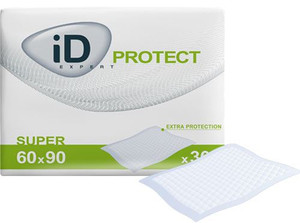ID Expert Protect Bed Pads Super 60x90cm Ctn/120 (4 packs of 30)