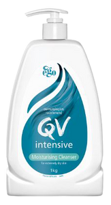 QV Intensive Moisturising Cleanser 1kg Pump, Each