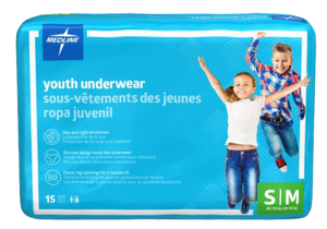 Drytime Youth Under Wear Small/Medium 17-28kg, Pack/15