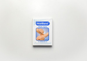 Healband Plastic Spot 23Mm Box/50