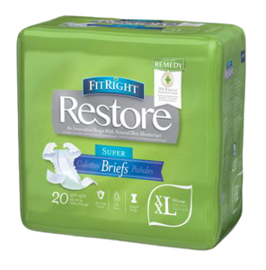 Fitright Restore Brief Wrap XXL Green, Pack/20\r\n(Sold as pack or can be bought as Carton of 4 packs)