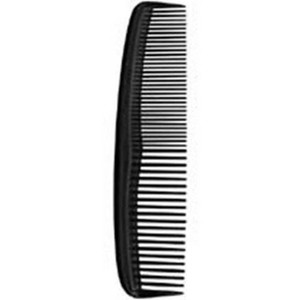 Comb Black Plastic 125mm Pack/12