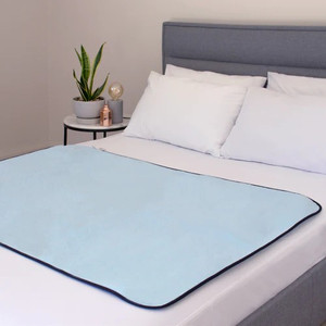 NIGHT N DAY Absorbent Bed Pad Without Waterproof Backing, No Flaps | Single (90x110cm) | 2000mL Capacity, Each