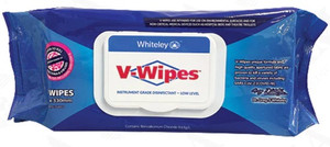 V-Wipes Hospital Grade Disinfectant Wipes Resealable, Pack/80