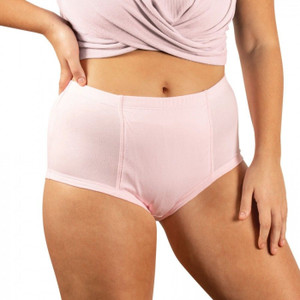 Conni Classic Brief, Absorbent and Waterproof, Pink, Size 14, Each