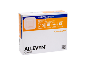 Allevyn Adhesive Dressing 7.5 x 7.5cm, Each (Sold as an each, can be purchased as a box of 10)