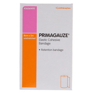 Primagauze Elastic Cohesive Bandage 8cm x 2m, Each