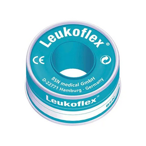 Leukoflex Surgical Tape Plastic 5cm x 5m, Each (Sold as an each, can be purchased as Box/6)