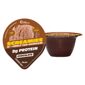 Flavour Creations SCREAMIES No Melt Ice Cream Protein Chocolate 120g Ctn/12