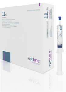 "OptiLube Active CHG Free 11ml pre-filled syringe, Each (Sold as an each can be purchased as Box/10)"