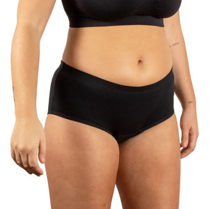 "Conni Active Ladies Brief, Absorbent and Waterproof, Black, Size 14, Each"