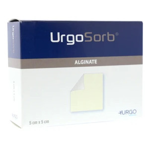 UrgoSorb Alginate Dressing (Pad) 5cm x 5cm, Each (Sold as an each, can be purchased as Box/10)