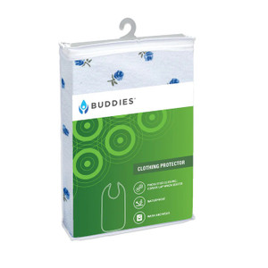 Buddies Clothing Protector Long with Press Stud Closure 84cmx40cm, Floral, Each