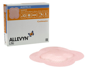 Allevyn Life Foam Adhesive 21cmx21cm Dressing, Box/10