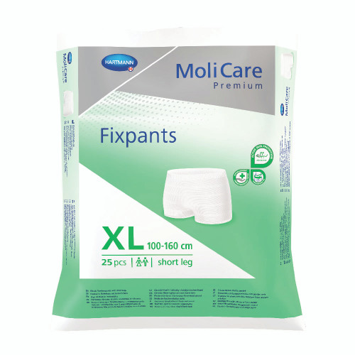 Molicare Premium Fix Pants Short X-Large, Pack/25