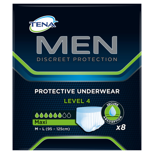 TENA Men Pants Level 4, Pack/8