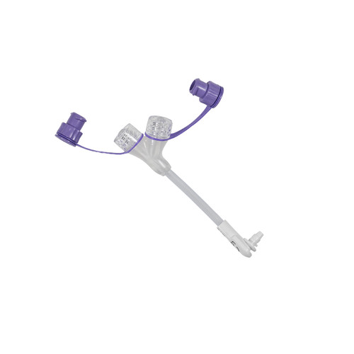 MIC-KEY Medication Set with SECURE-LOK Right-Angle Connector and 2x Y Ports, Each