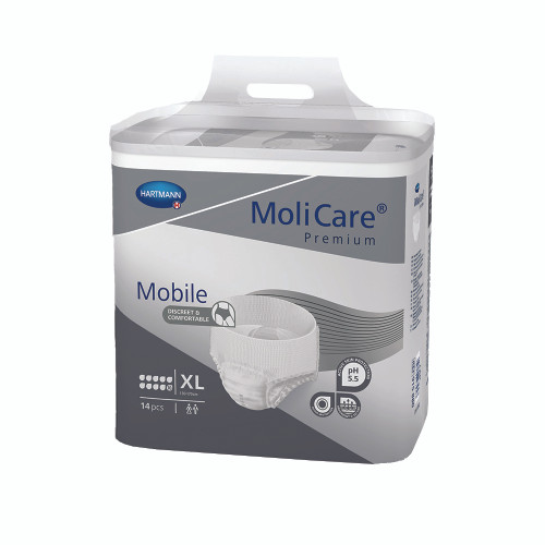 "MoliCare Premium Mobile X-Large 10 Drops, Pack/14"
