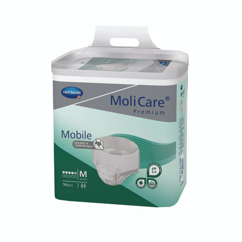 MoliCare Premium Mobile Medium 5 Drops, Pack/14