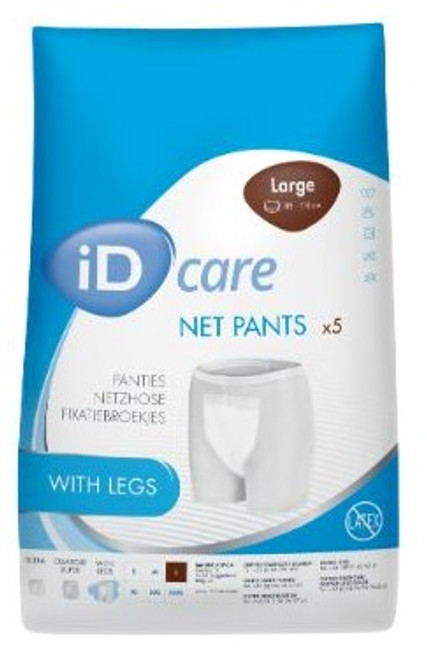 Id Expert Fix Mesh Pants With Legs L Ctn/50 (10 Packs Of 5)