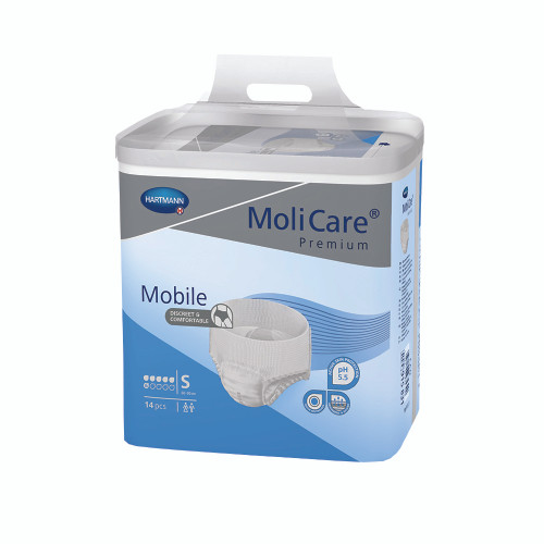 "MoliCare Premium Mobile Small 6 Drops, Pack/14"
