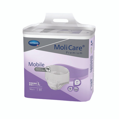 "MoliCare Premium Mobile Large 8 Drops, Pack/14"