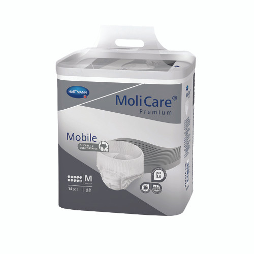 "MoliCare Premium Mobile Medium 10 Drops, Pack/14"
