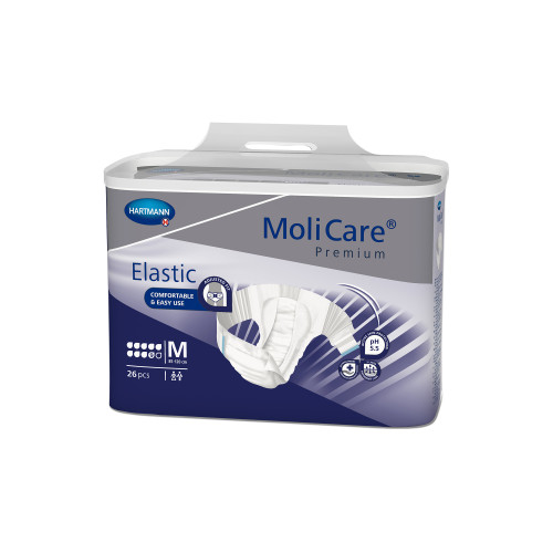 MoliCare Premium Elastic Medium 9 Drops, Pack/26 (Old Code PH165532)