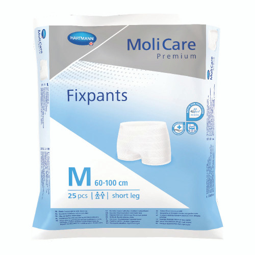 MoliCare PremFixPants Short Medium, Pack/25