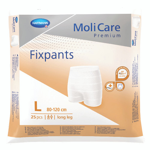 MoliCare Premium FixPants Long Large, Pack/25