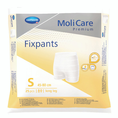 MoliCare Premium FixPants Long Small, Pack/25