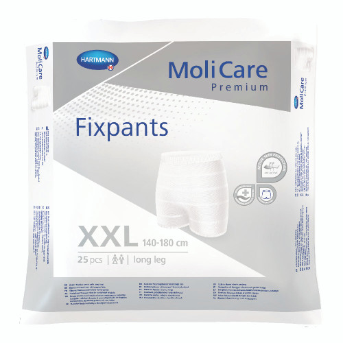 MoliCare Premium FixPants Long XX-Large, Pack/25
