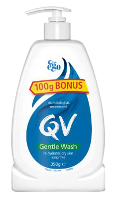 QV Gentle Wash 350g Pump, Each