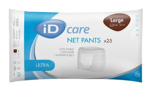 Id Expert Fix Mesh Pants Ultra L Ctn/200 (8 Packs Of 25)