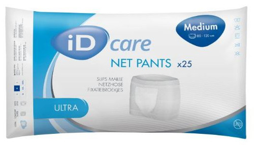 Id Expert Fix Mesh Pants Ultra M Ctn/200 (8 Packs Of 25)