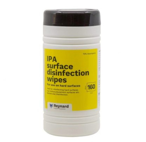 Allcare IPA Surface Disinfection Wipes, Tub/160