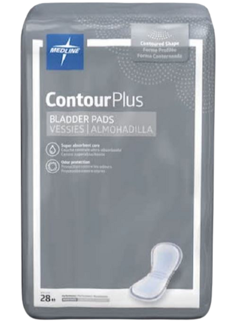 Contour Plus Bladder Pad Moderate, Pack/28\r\n(Sold as pack or can be bought as carton of 12 packs)
