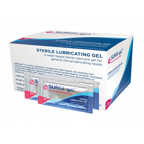 Surgi-Gel 3ml Sterile Sachet , Each (Sold as each or can be bought Box/144)