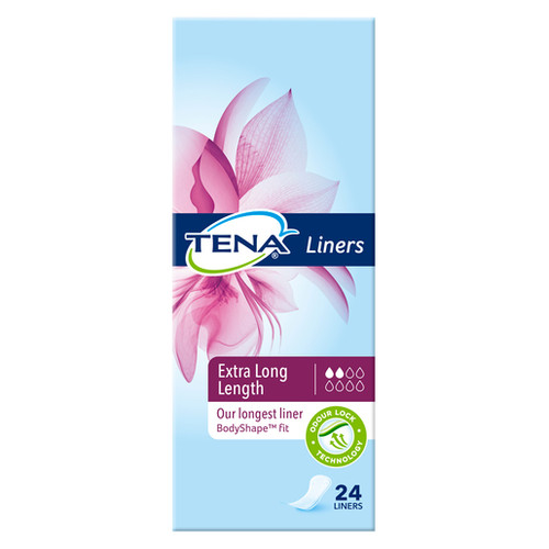 Tena Liner Extra Long Pack/24\r\n(Sold as pack or can be bought as Carton of 6 packs)
