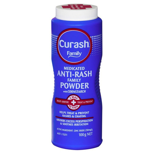 "Curash Family Medicated Anti-Rash Powder100g, Each "