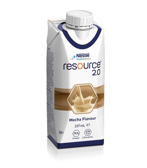 "Resource 2.0 Mocha, Prism, 237ml, Each (Sold as Each, Can be purchased as Carton of 24)"