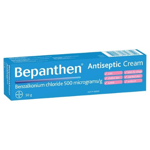 Bepanthen Antiseptic Cream 50G Tube, Each